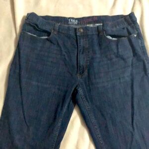 True Nation Athletic Fit Denim Jeans, size 44x30, gently used, no rips or tears.